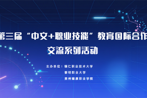 第三届“中文+职业技能”教育国际合作交流系列活动